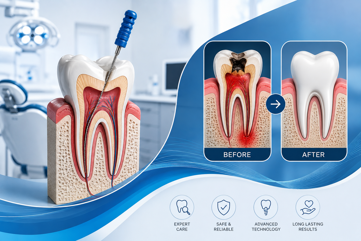 Root Canal Treatment Cost in Lahore